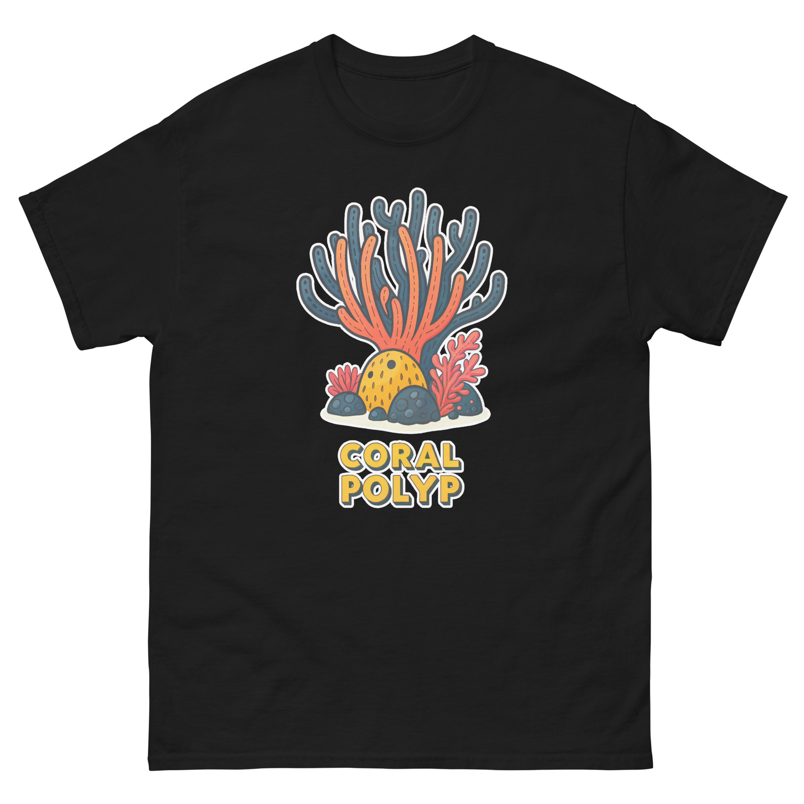 Coral Polyp Ocean Beach Water Marine T-Shirt