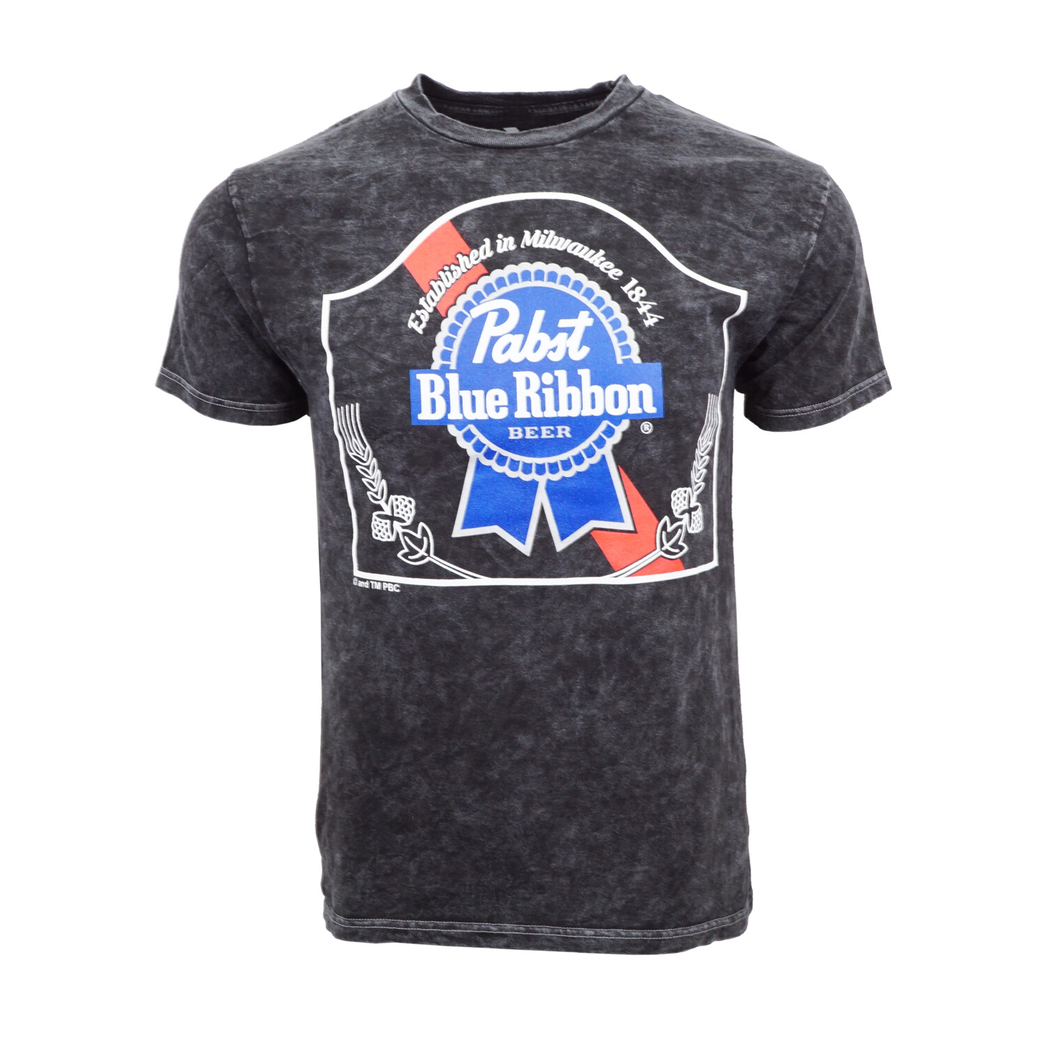 PABST BLUE RIBBON OFFICIAL LICENSE T SHIRT VINTAGE WASH gallery