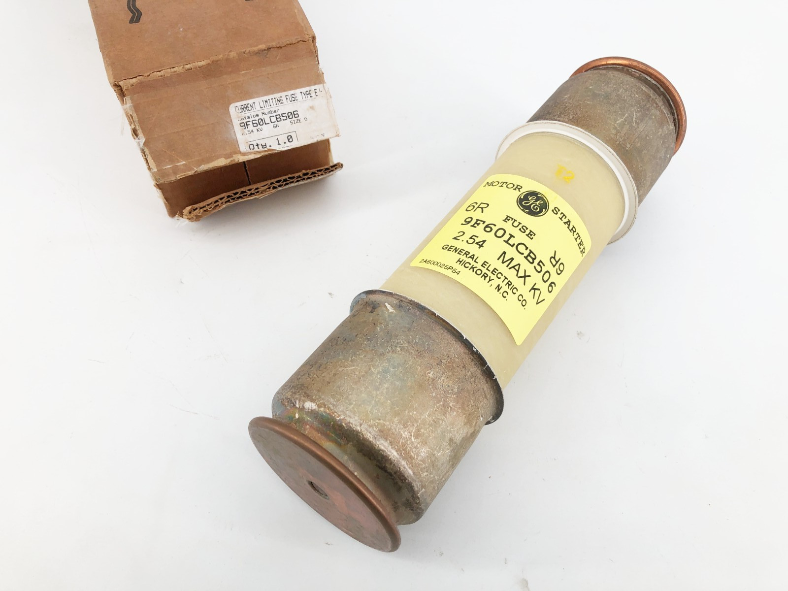 New GE General Electric 9F60LCB506 Fuse 2.54KV 170A 6R Curve 60Hz Size D