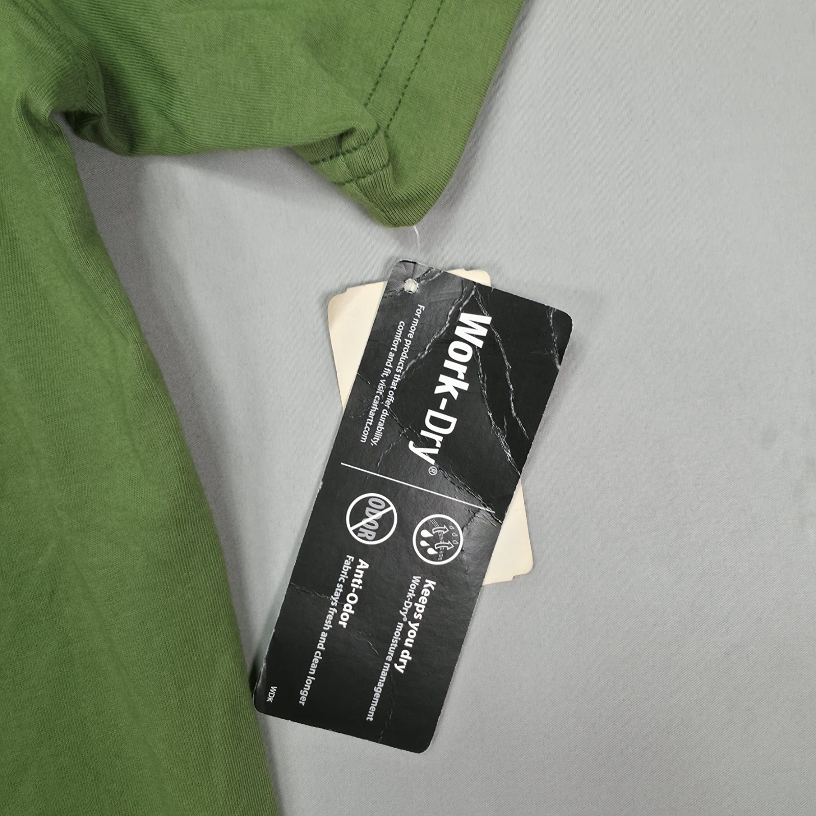 Carhartt Shirt Mens Large Pocket Tee Workwear Work Dry Casual Fit Utility Wear gallery