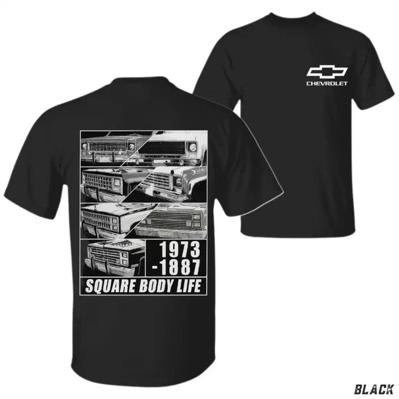 Chevrolet Square Body Life T-shirt, Classic Chevy Truck Graphic Tee, Vintage Pic gallery