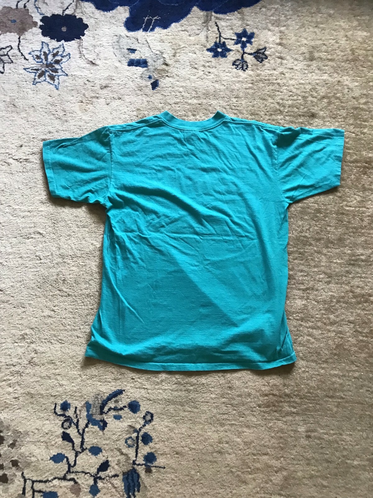 Vintage Oneita Power-T Cape Cod Blue Sailing T-Shirt Made in USA Size L gallery