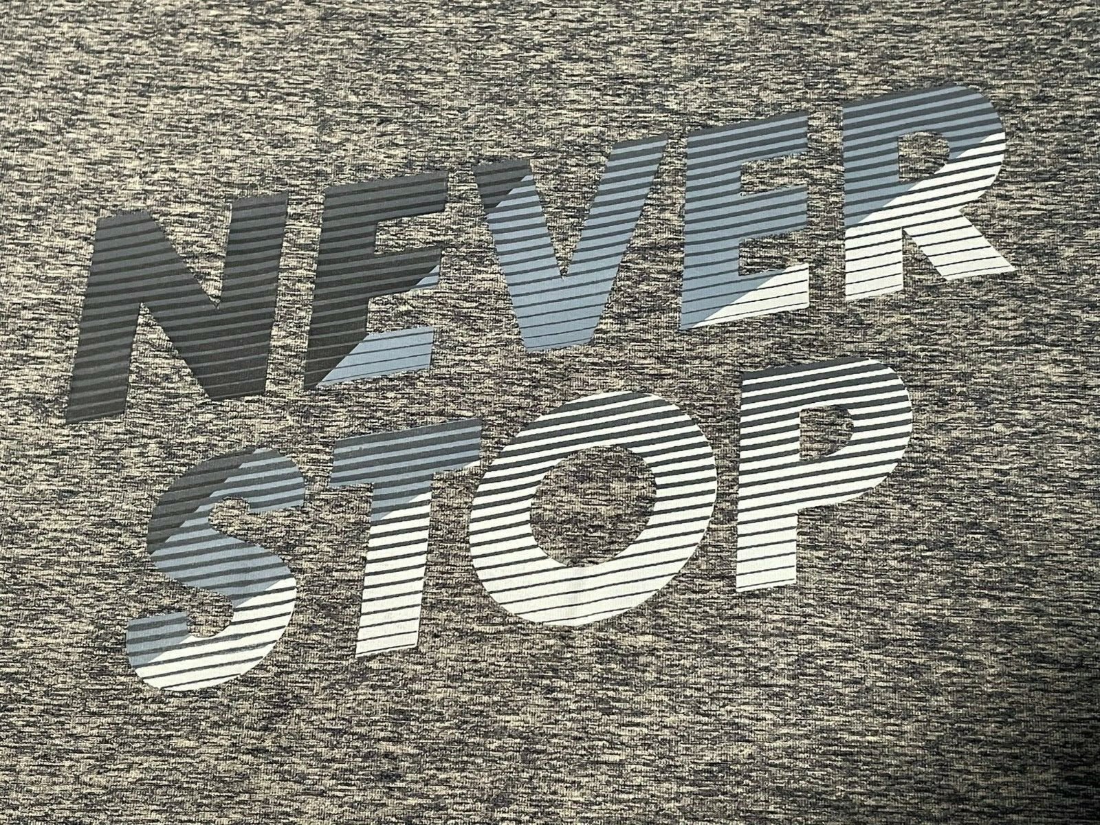 Dip Never Stop shirt mens small short sleeve blue gallery