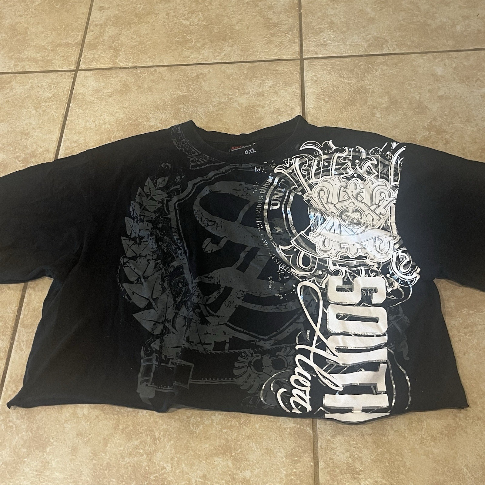 Cropped Southpole Vintage Y2K 2000’s Grunge 4XL Tee Shirt
