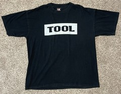 TOOL Dick Wrench Back Graphic Vintage Shirt Rare Giant Tag XL 1991