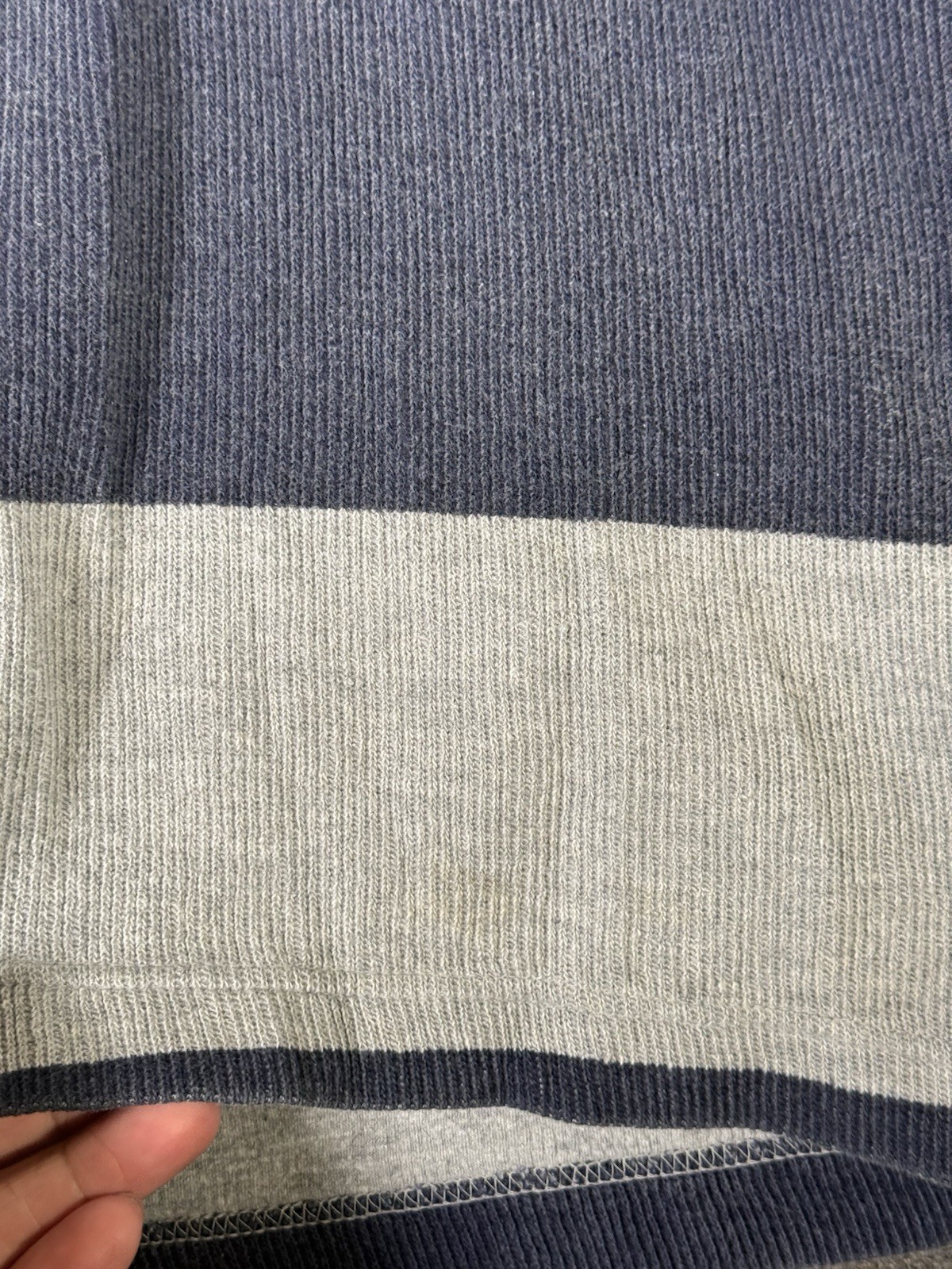 Vintage 90s Levi’s Striped Long Sleeve Waffle Knit Embroidered Skater Men’s XL gallery