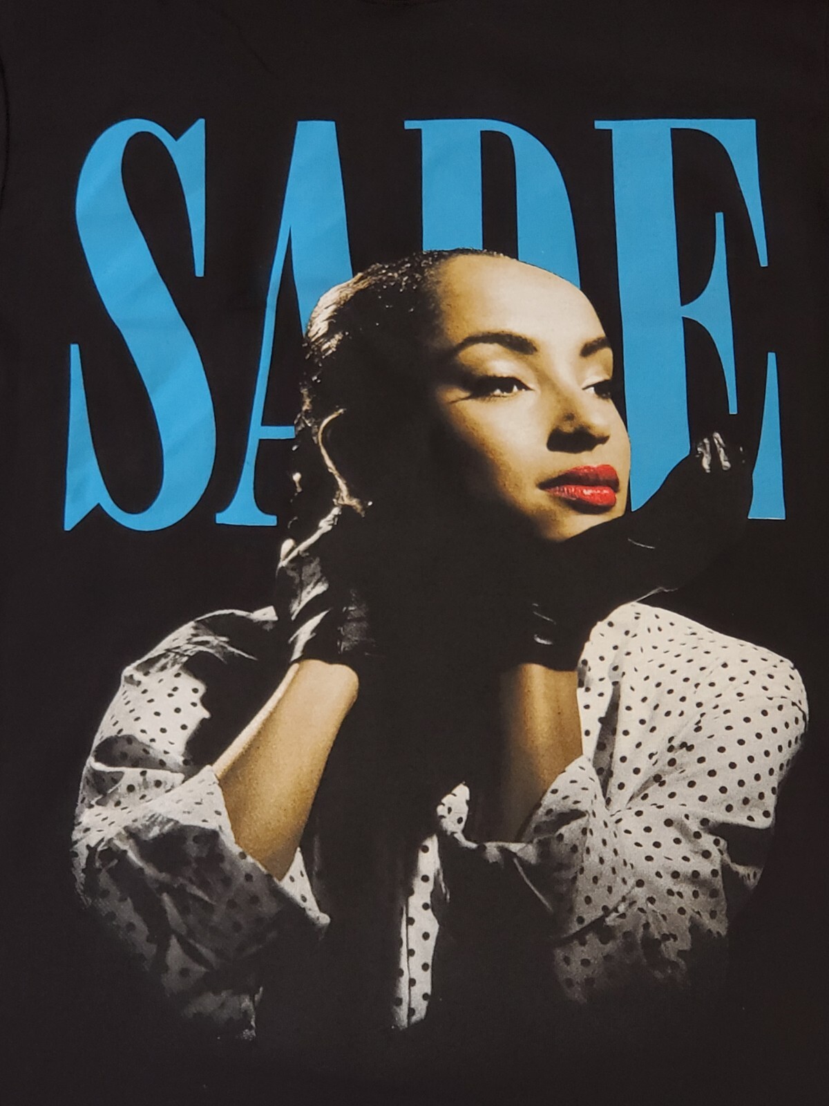 NEW- SADE- BLUE LETTERS - T-SHIRT gallery