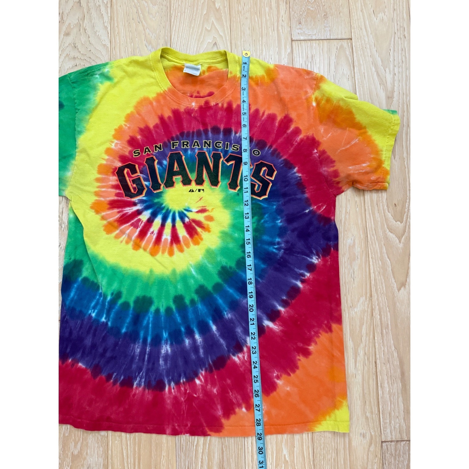 PORT & COMPANY Mens San Francisco Giants Tie Dye MLB Baseball Festival Tee L gallery