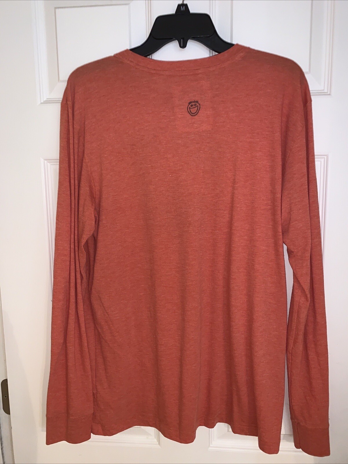 Life Is Good Orange~Rust Semi-Fitted Men's Medium Long Sleeve T-Shirt Bike Tours gallery