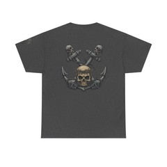 KREEP KORP Skull Anchor Tee | Pirate Nautical Skull Shirt