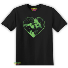 Frankenstein and His Bride Horror Movie T-Shirt S-3XL
