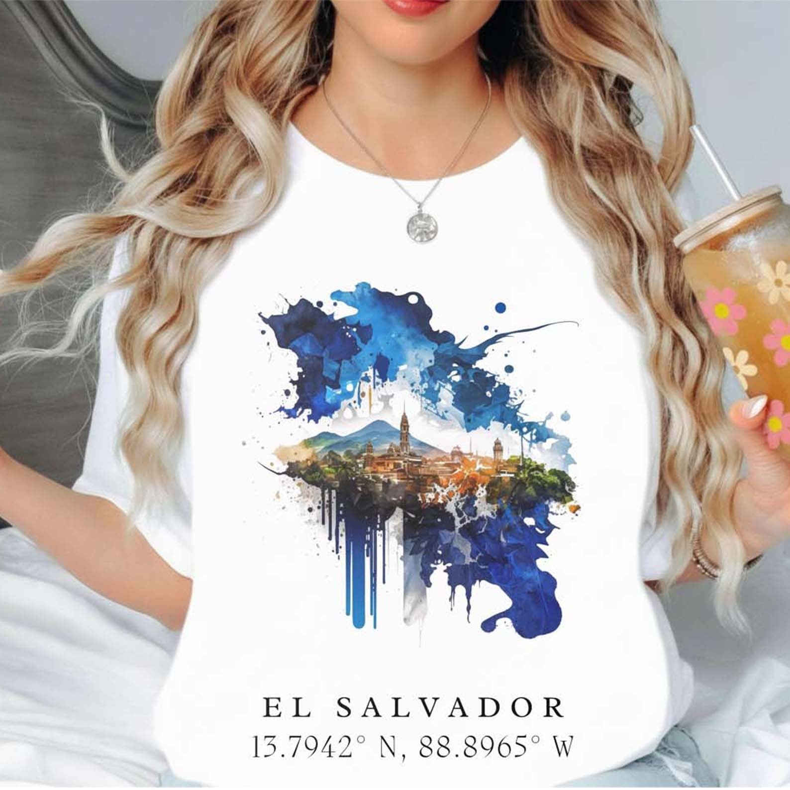 El Salvador Unisex Shirt Travel Gift El Salvador Trip Lover Souvenir Tee gallery