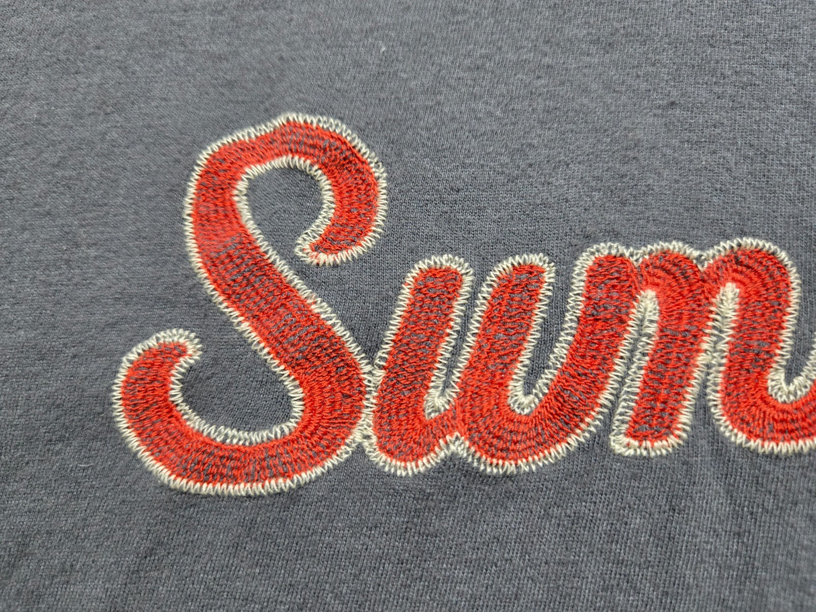 Milwaukee Summerfest Music Festival Embroidered T-Shirt ~ Men’s 2XL ~ Gray ~ Red gallery