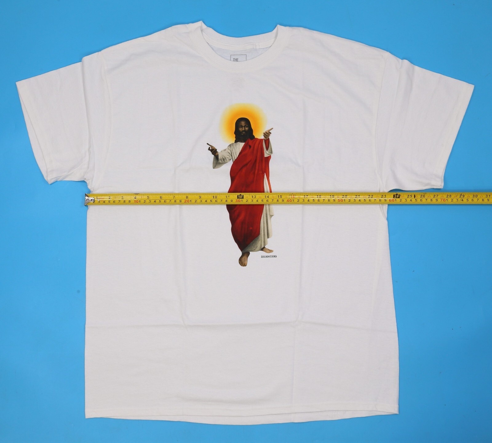THE THREAD SHOP White T-Shirt (25 LIGHTERS) Size: XL gallery