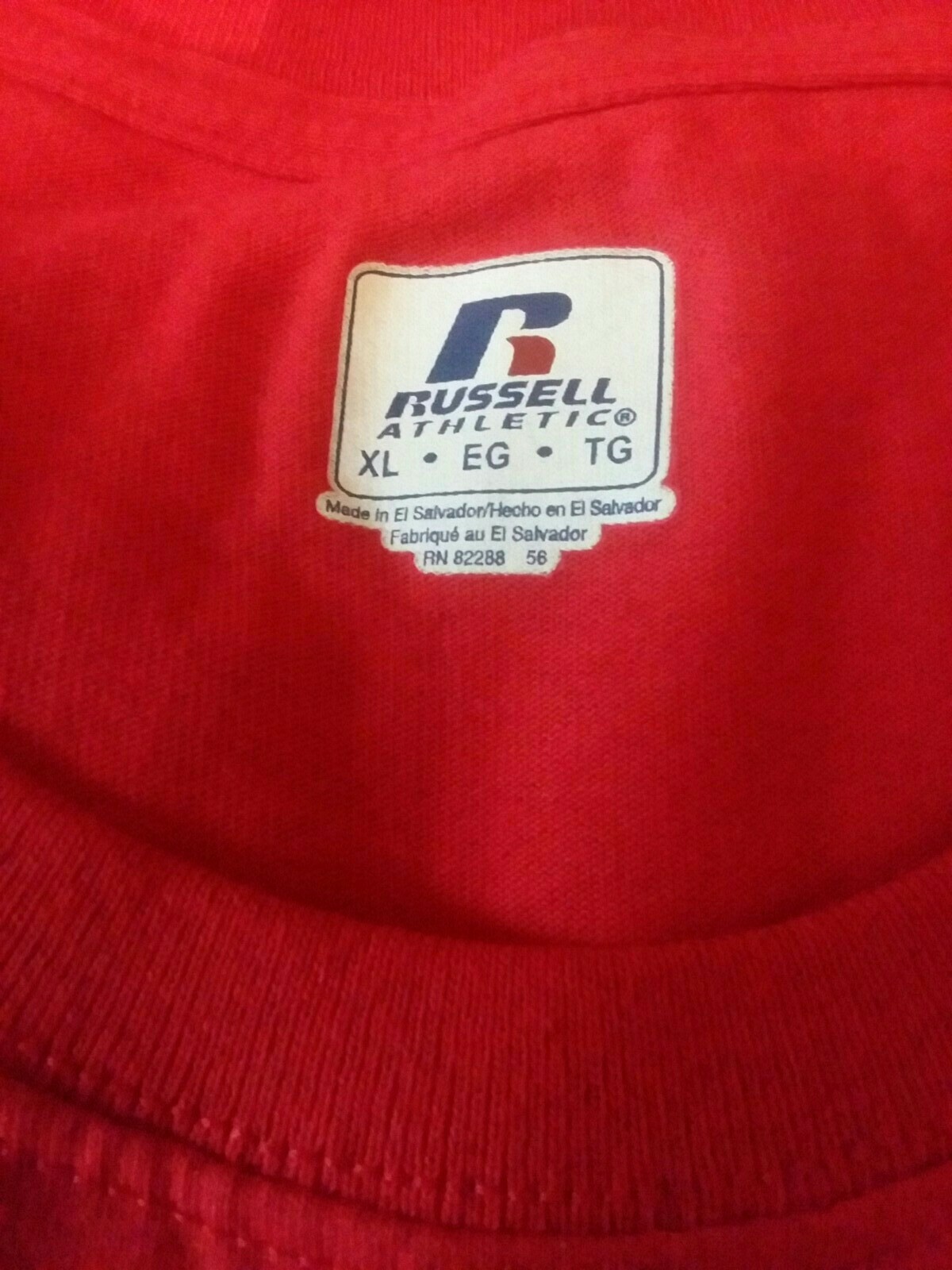 Russell Athletic pocket Tshirt various sizes colors xl-4xl new Wtags gallery