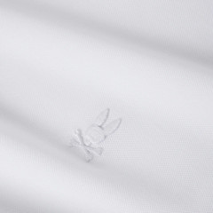 *NEW* Men Psycho Bunny Stanford Pique Graphic Tee WHITE (B6U340B200 100)