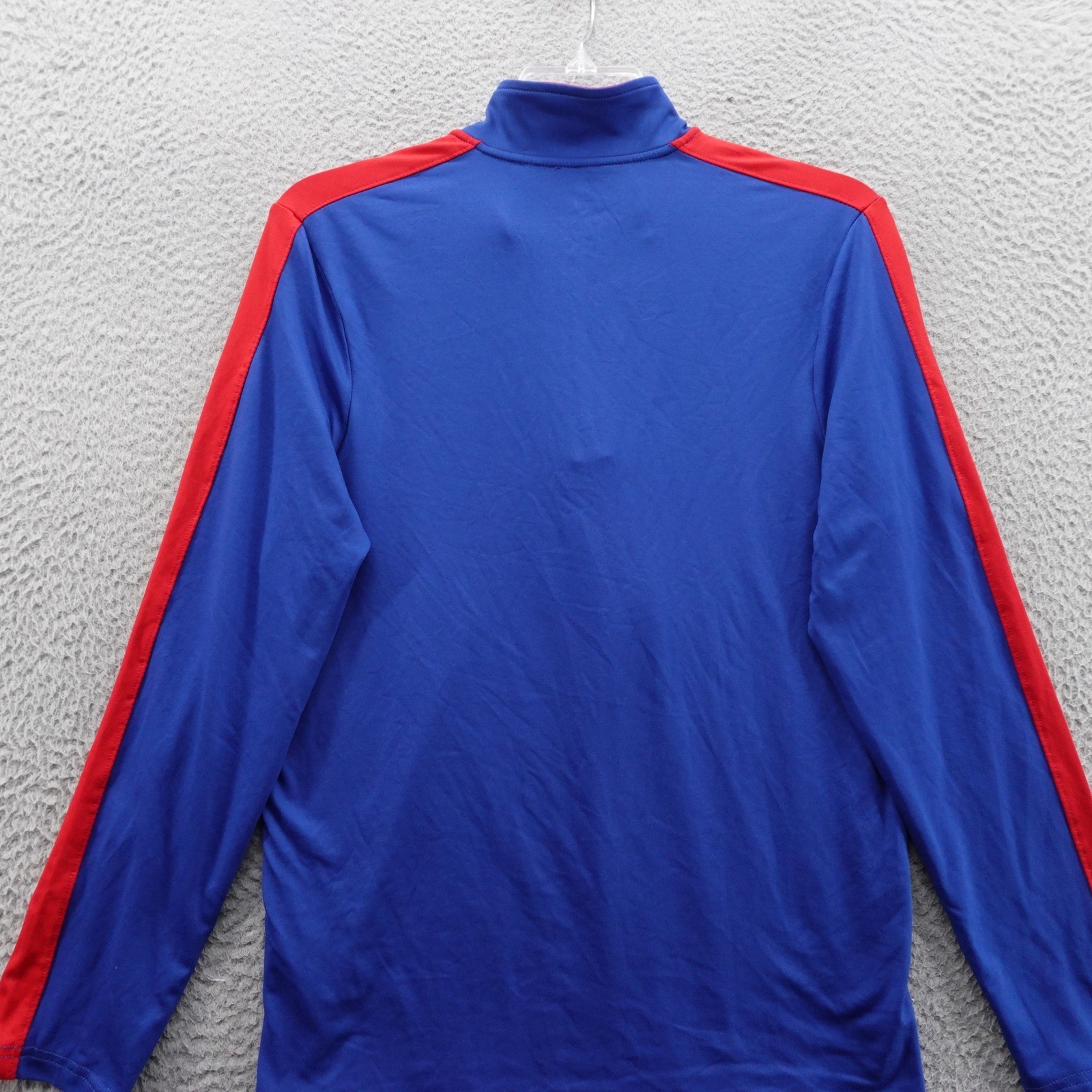 Antigua Philadelphia 76ers 1/4 Zip Mock Neck Shirt Small Blue Men NBA NWT gallery