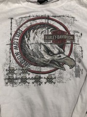 Harley Davidson Riders Double Sided Long Sleeve Shirt Birmingham, AL Large 2018