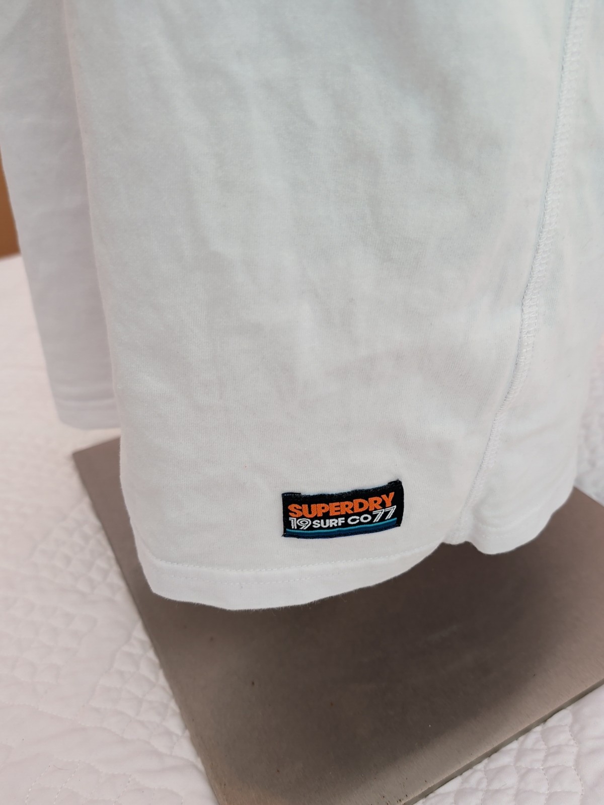 Men’s Superdry Surf Co Tokyo Oversized Fit T-Shirt White Size Medium gallery