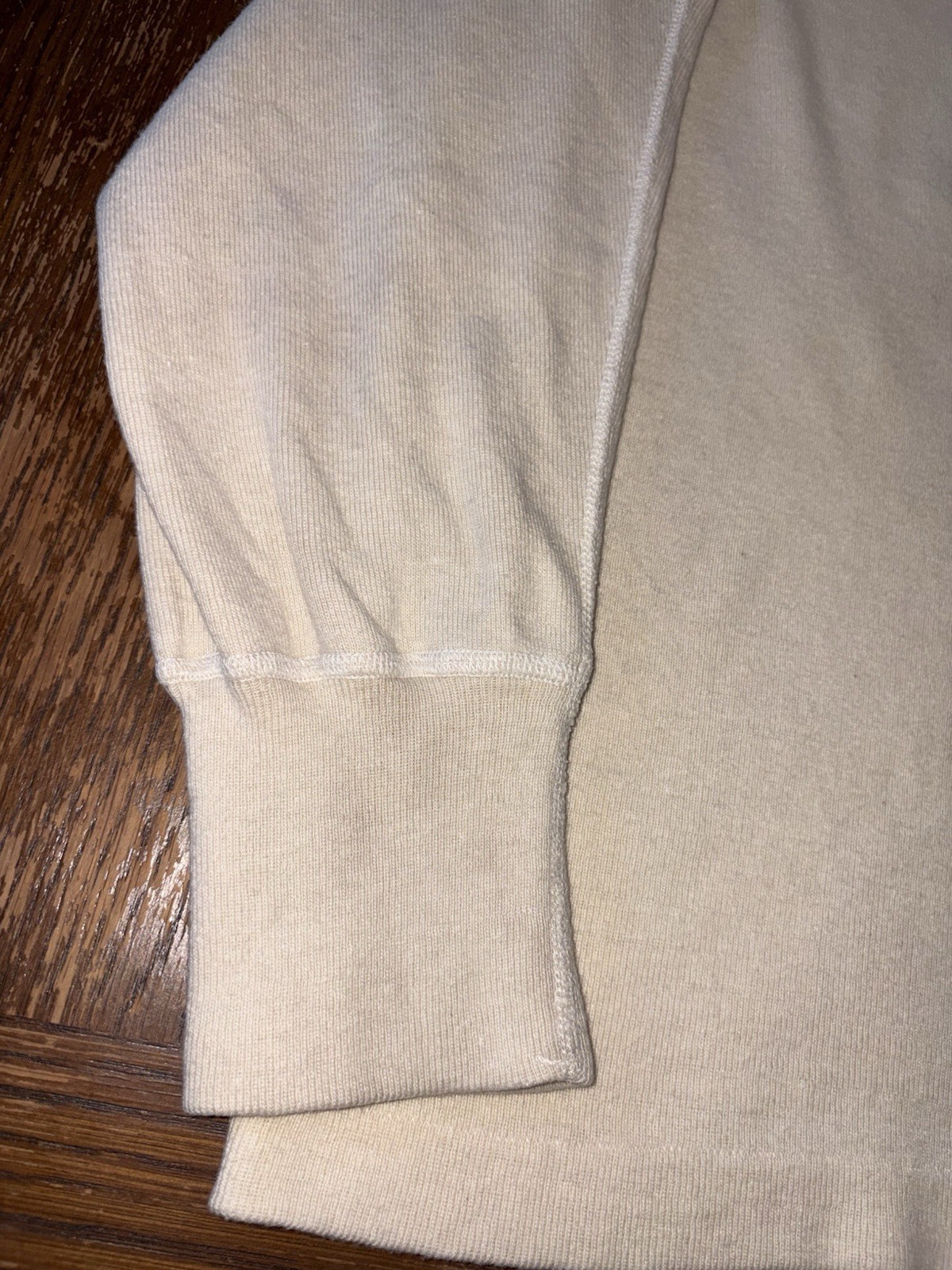 Vtg 1950s US Army Wool Henley Shirt Small Class 1 Thermal Undershirt Korean War gallery