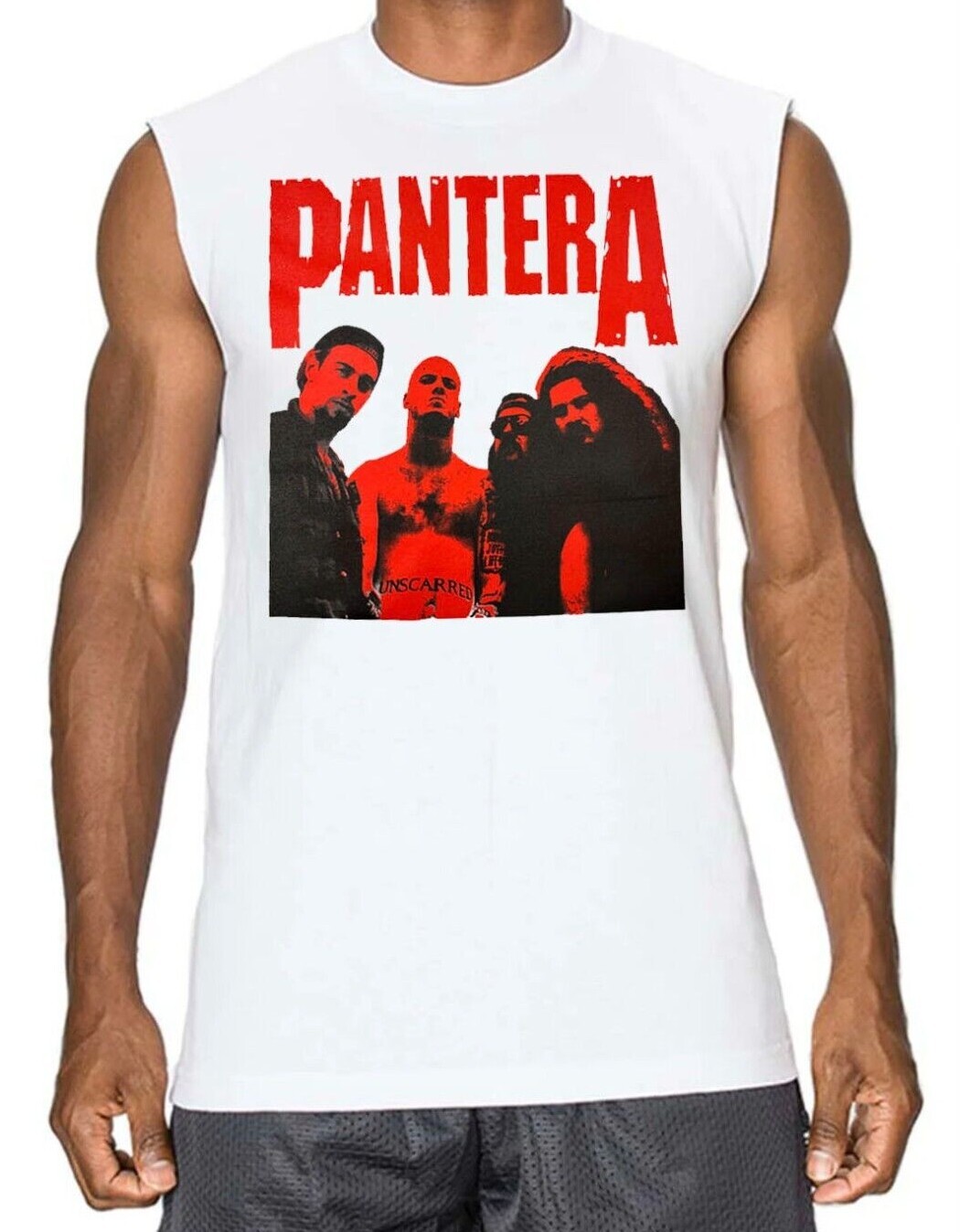 Pantera Unscarred Rock Metal Men’s Muscle Shirts (Multiple Variations)