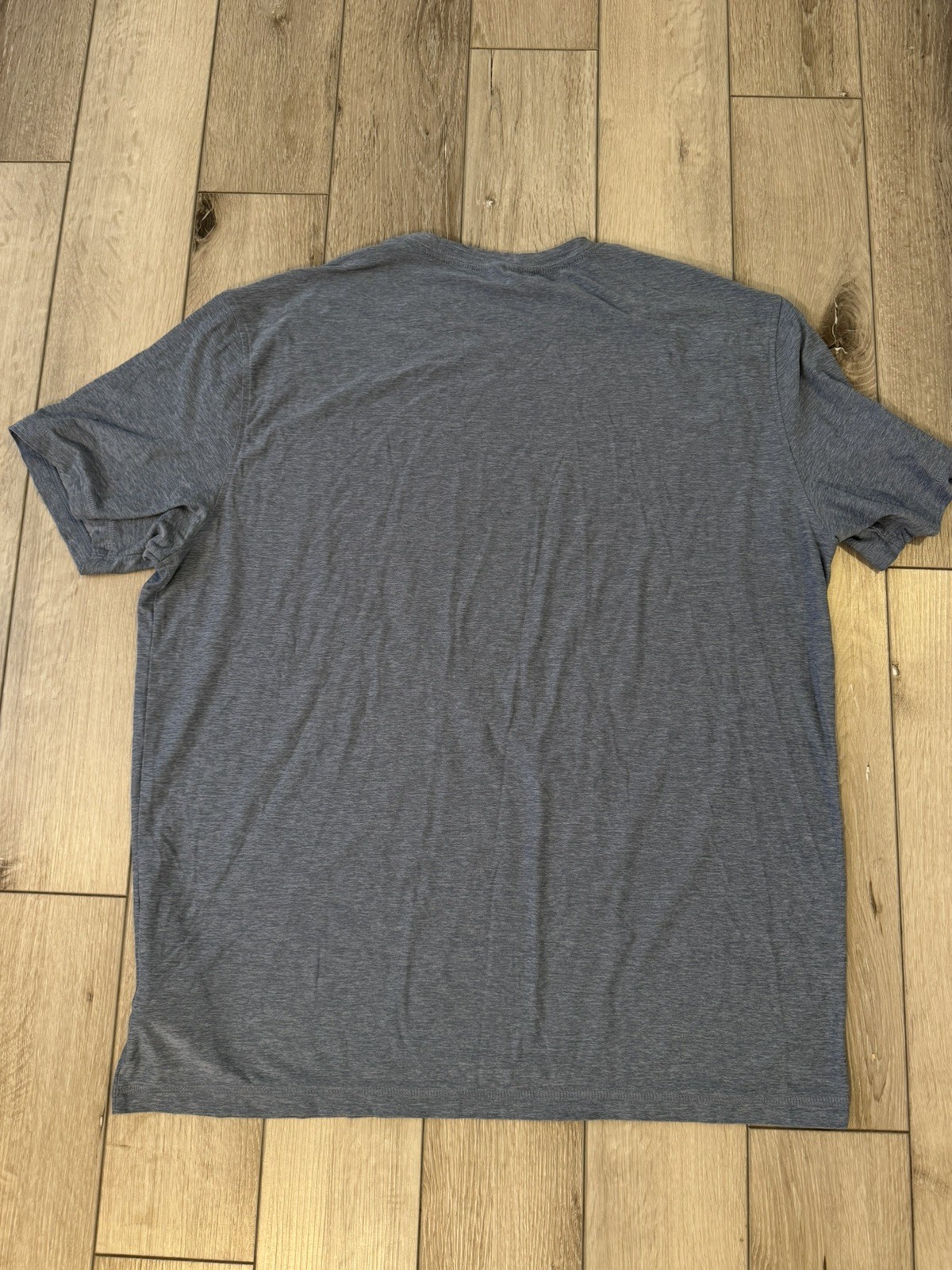 Vuori Strato Tech Tee Short Sleeve Men's Size XXL color Blue Sea Heather gallery