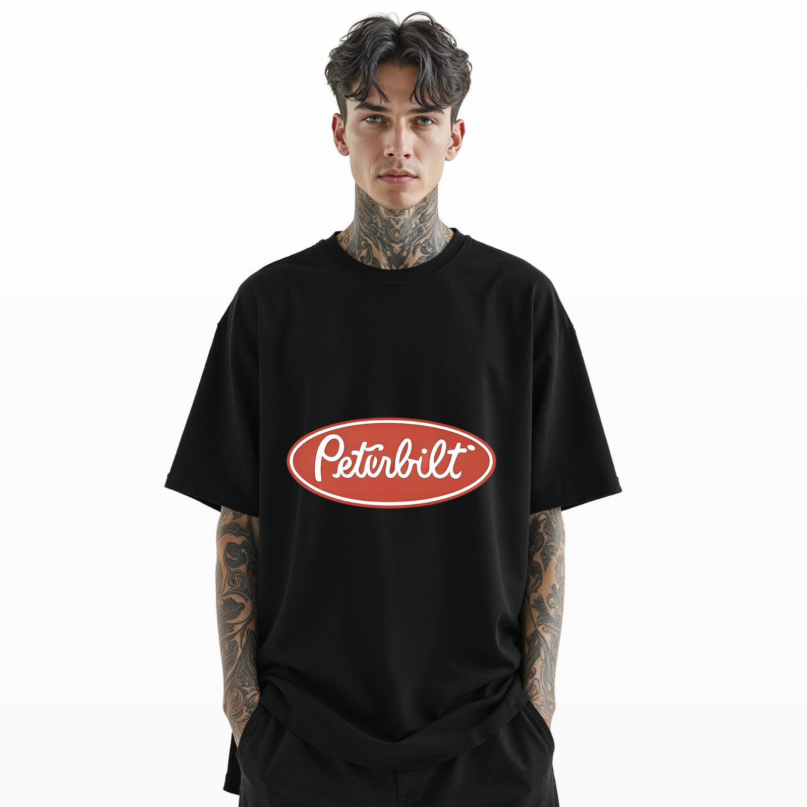 Peterbilt Logo T-Shirt – Classic Trucking Graphic Tee for Men & Women A233 gallery