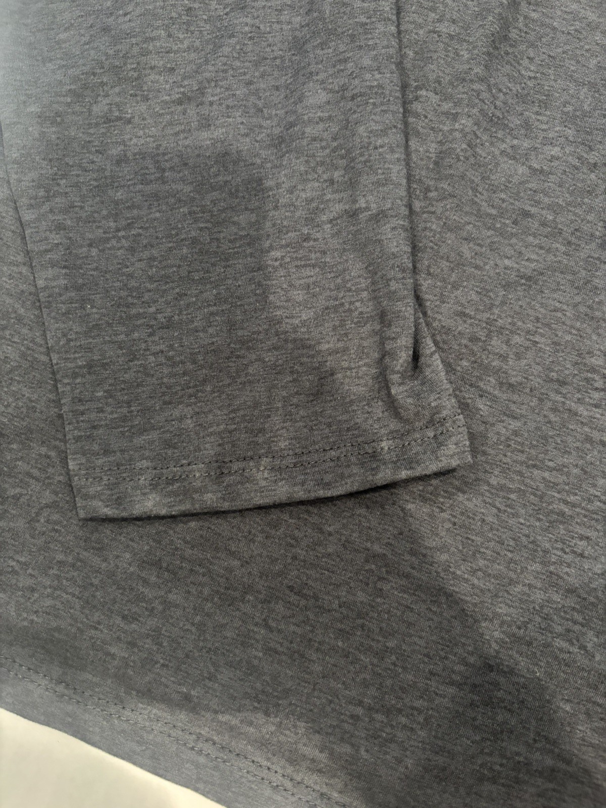 7 DIAMONDS Core Men's Henley Performance Long Sleeve Gray Shirt - XL gallery
