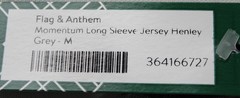 Flag & Anthem Men’s Performance Modal Slub Henley EJ3 Charcoal Heather Medium