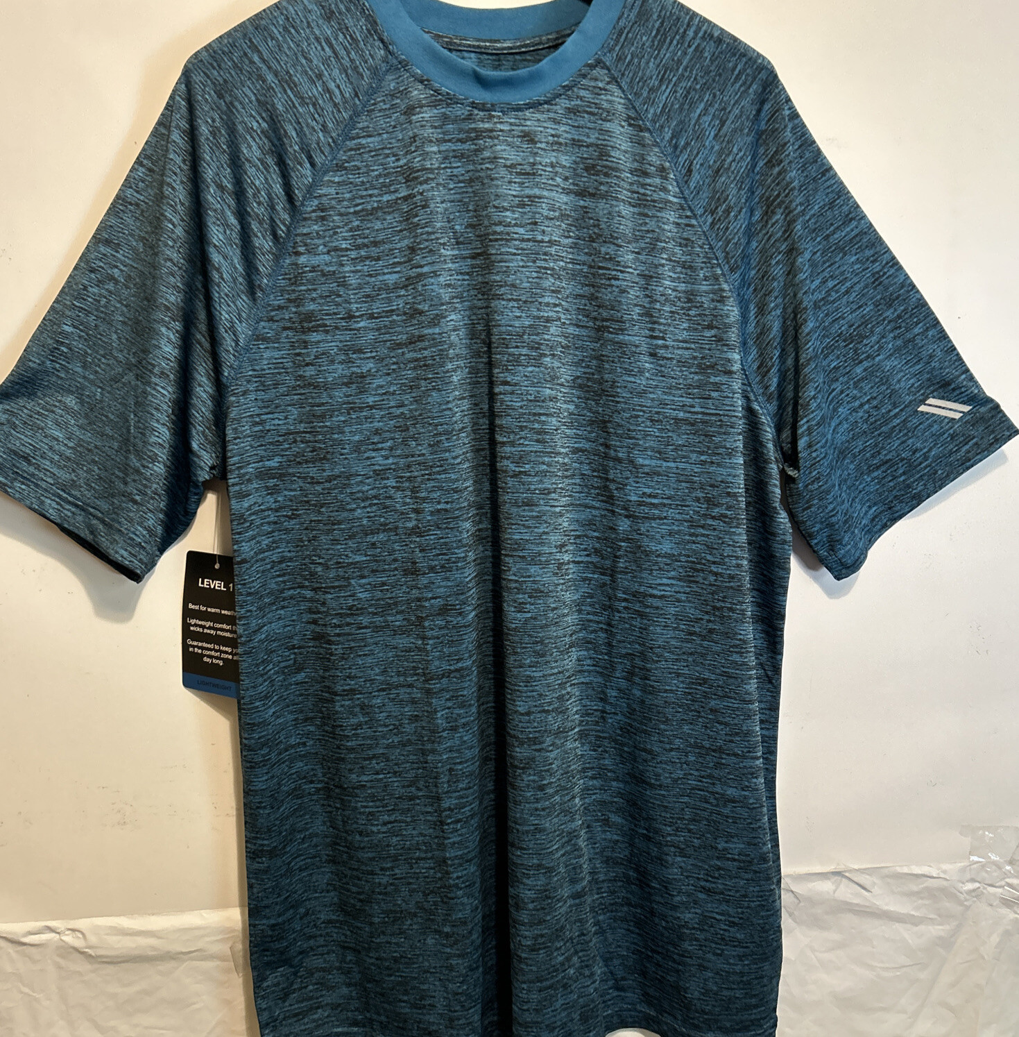 KS Sport 65-6417-3 Men's Lightweight Active Shirt, Large Tall gallery