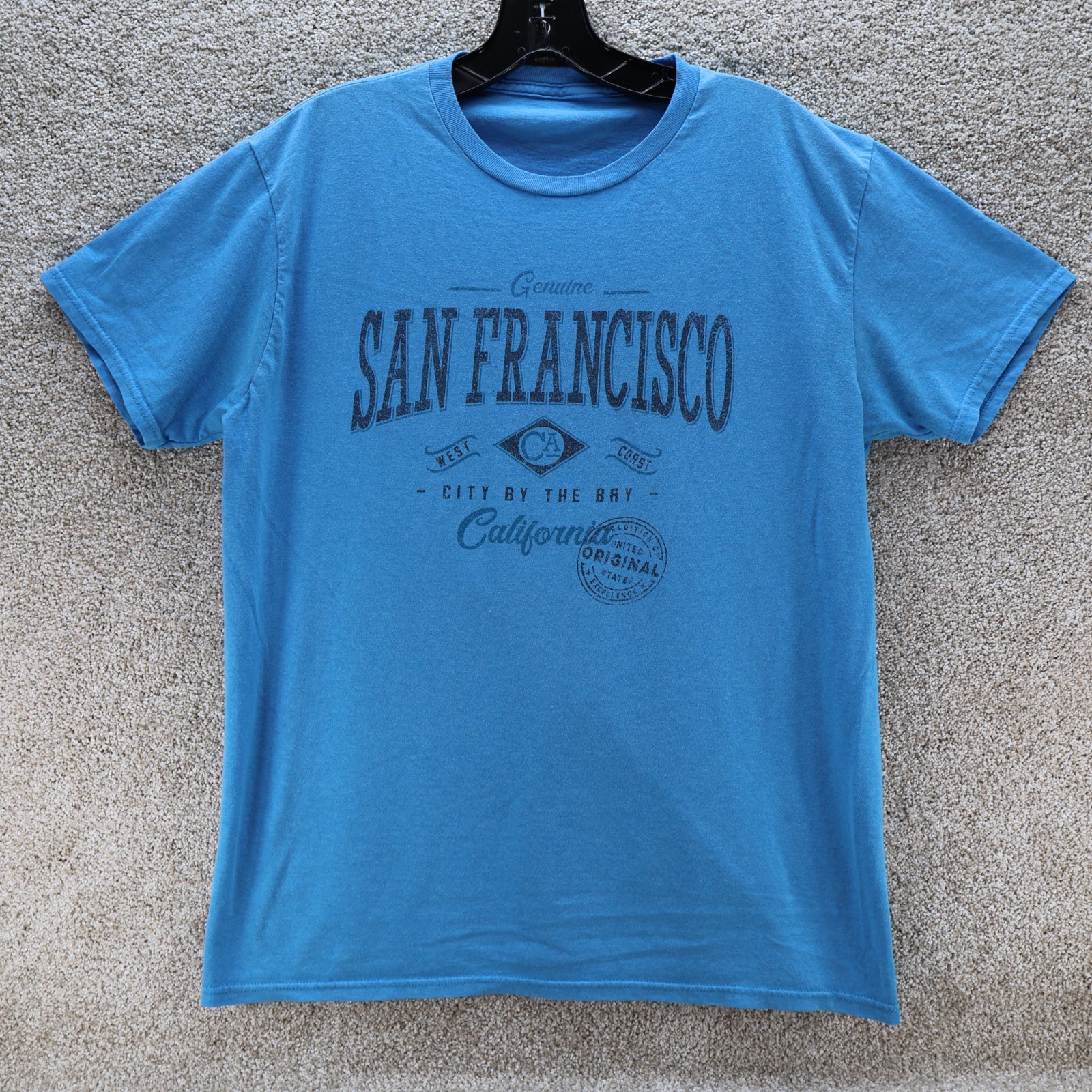 San Francisco Graphic T-Shirt Tourist Tee Blue (see photo for flaw) gallery