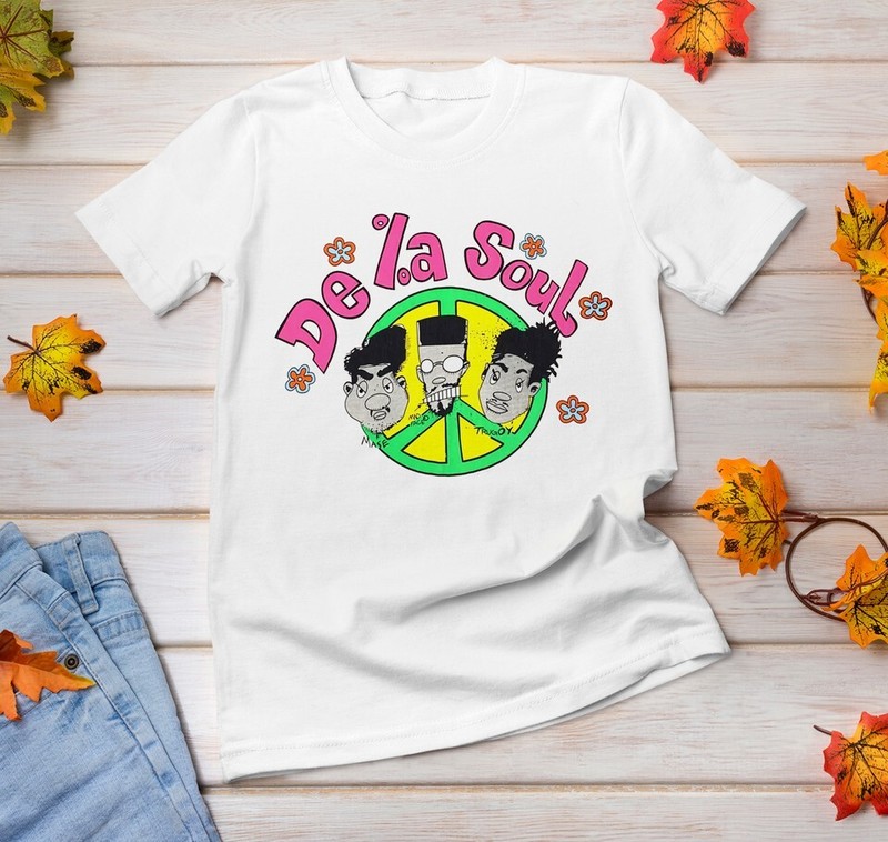 De La Soul band Men T-shirt White Cotton Gift For Fan All Size Shirt Kh301