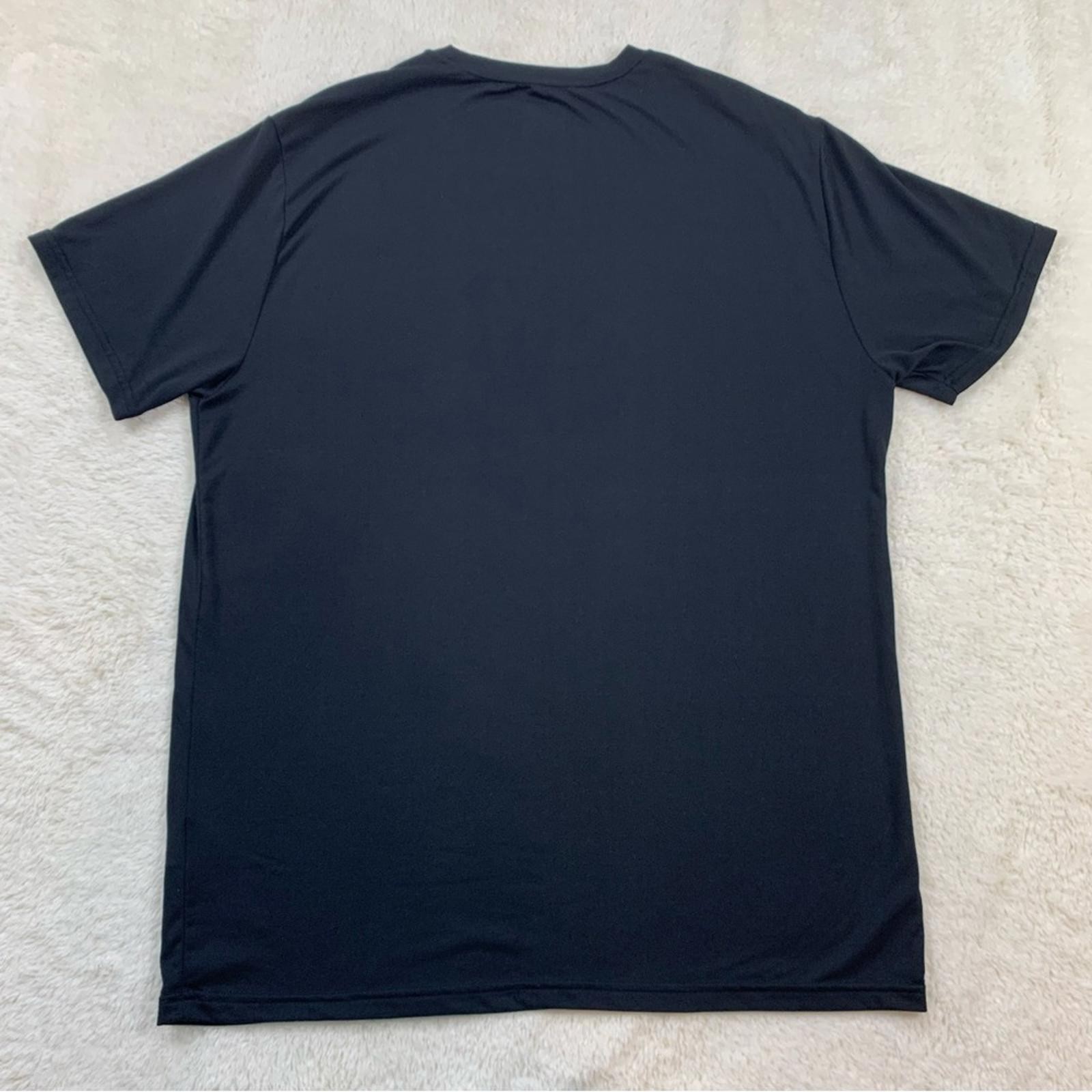 32 Degrees Men's Black Performance T-Shirt Wicking Athletic Crew Neck Tee gallery