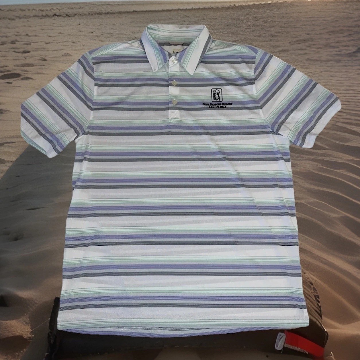 Four Seasons Hotel & Resort Las Colinas TPC Logo Polo Shirt Adult XL Vintage