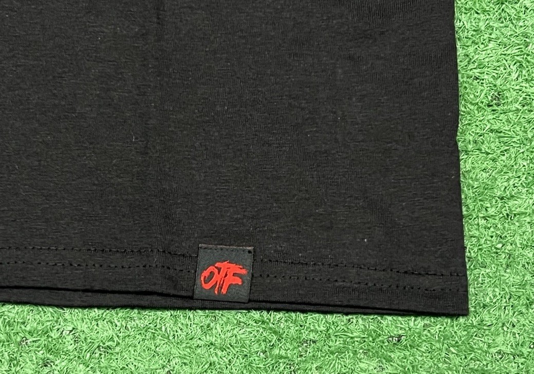 Still Trapping Lil Durk Merchandise OTF Tag Men Size Medium Black Rapper Music gallery