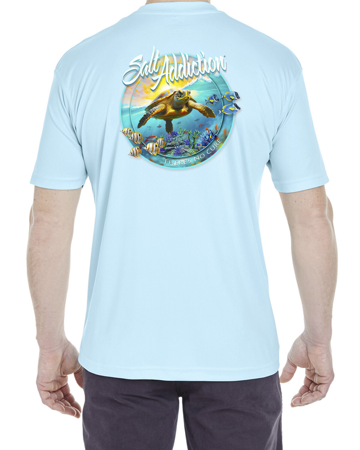 Salt Addiction t Shirt Short Sleeve MicroFiber Turtle 30 gallery