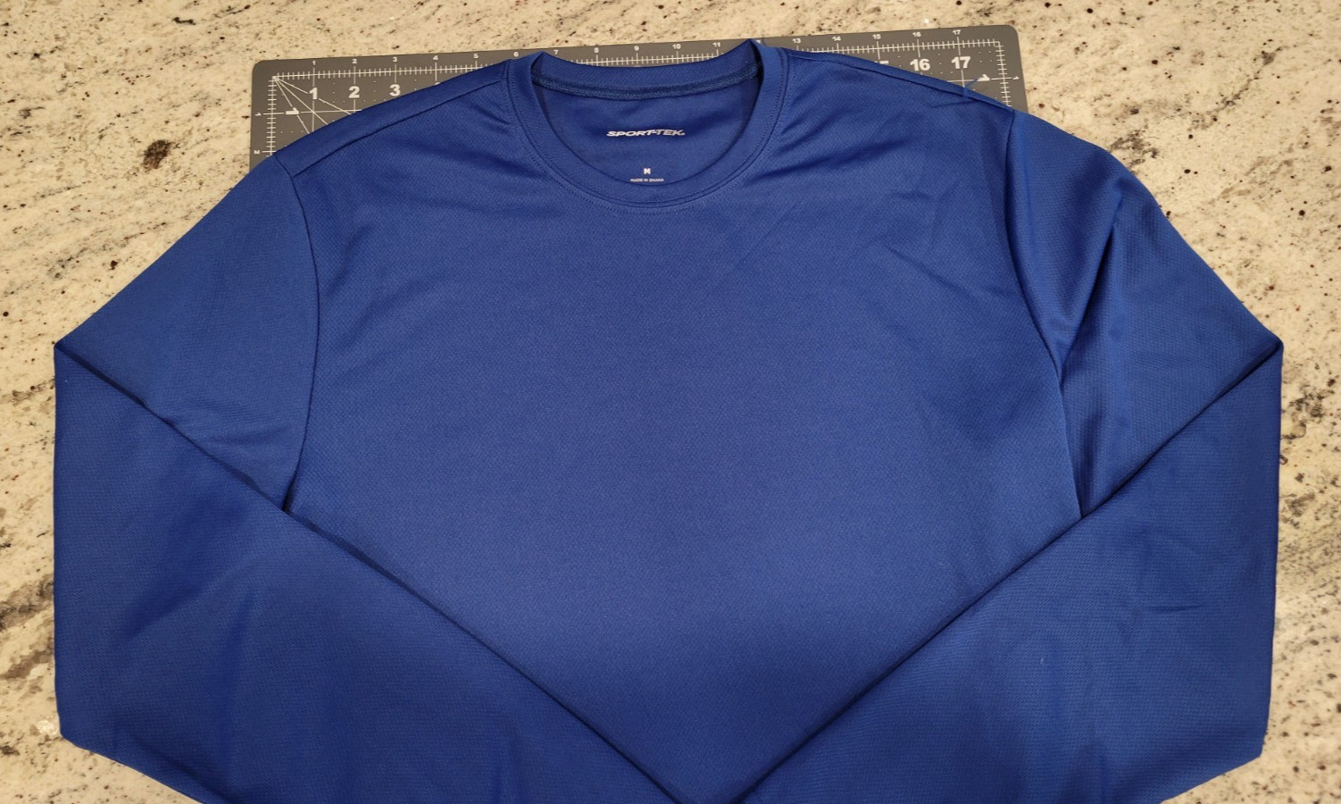 ST340LS Sport Tek PosiCharge Racermesh Long Sleeve tee Size M Overstock gallery