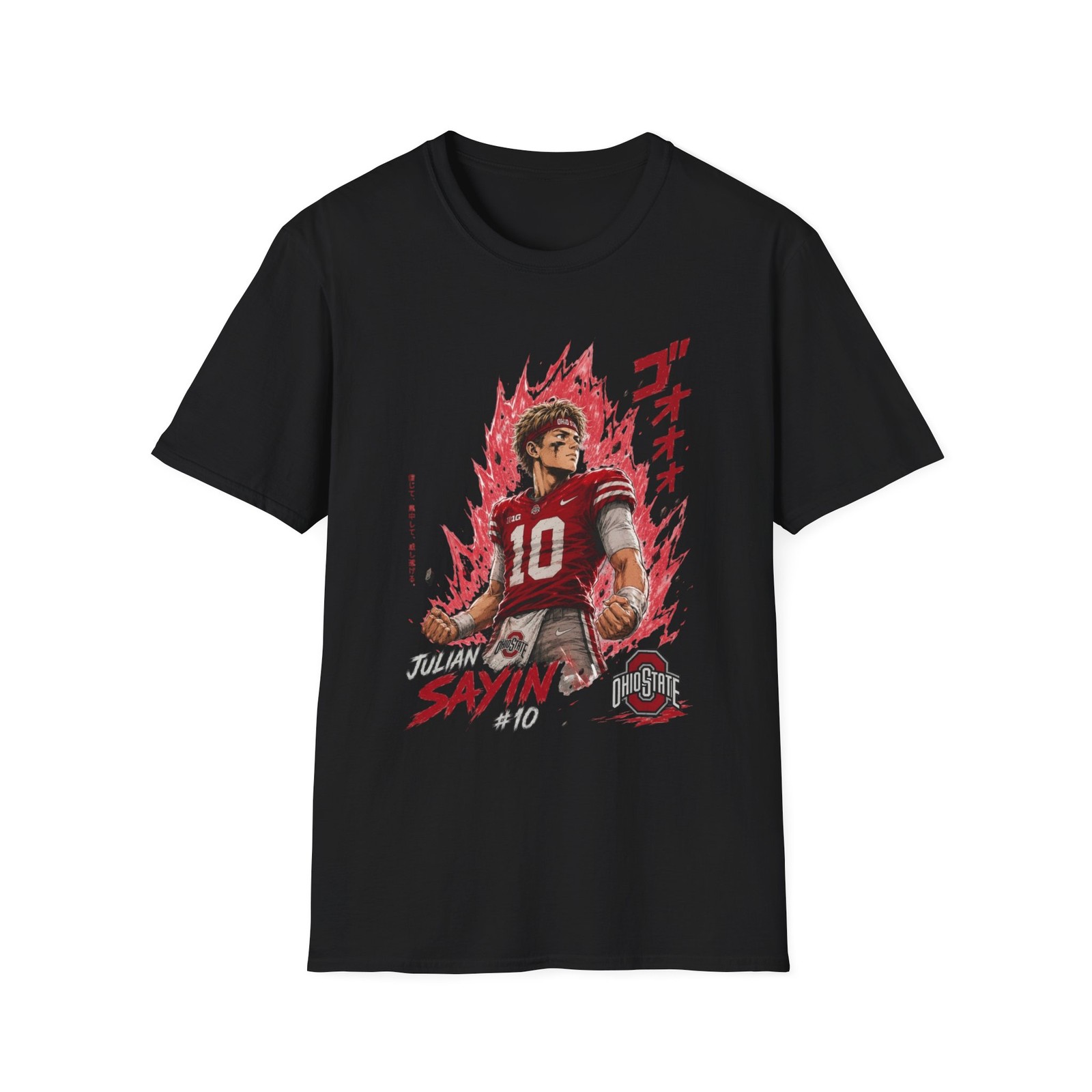 Julian Sayin OSU Buckeyes anime shirt