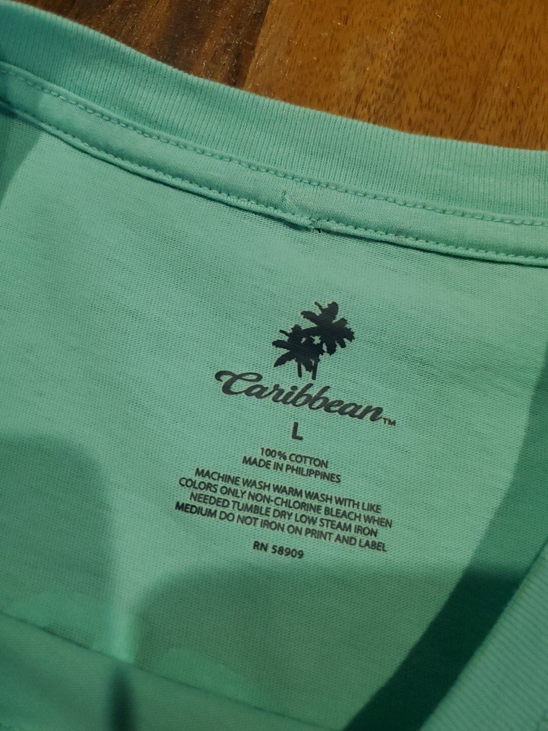 Caribbean 🌴 Graphic T Shirt Men's L "Hooked On Paradise " Marlin Tuna gallery