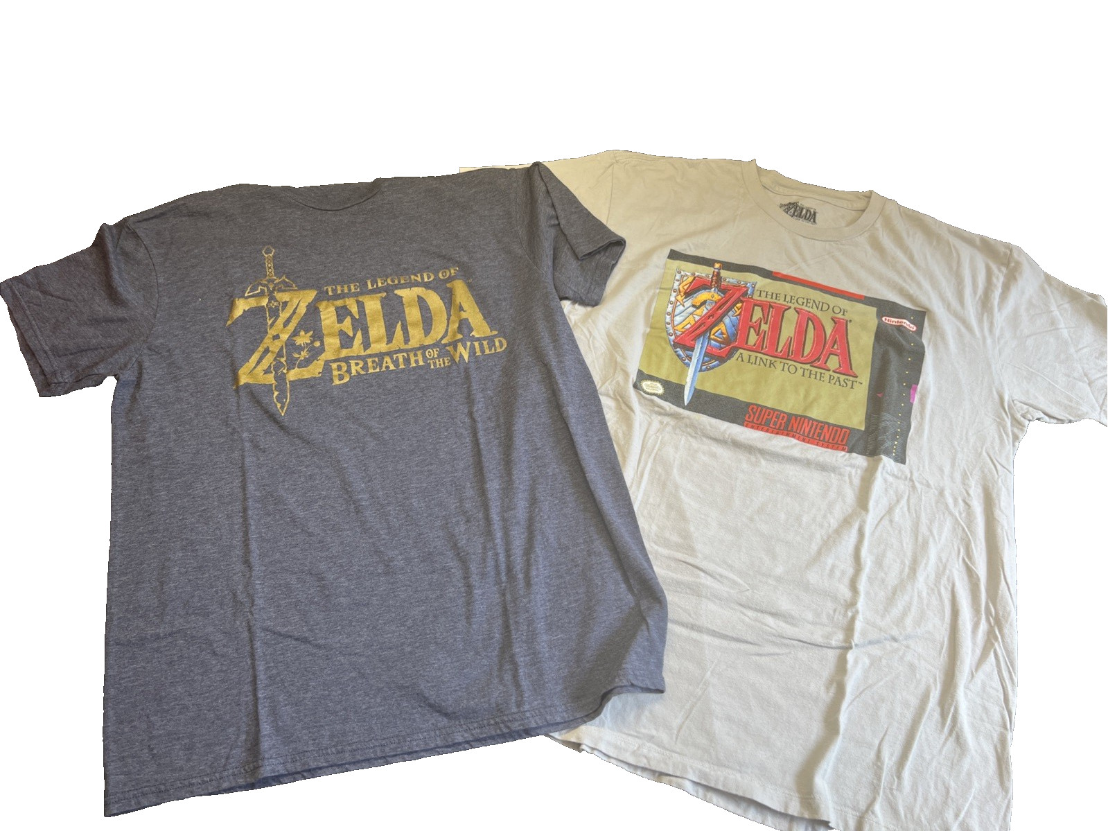 Lot Of 2 Legend of Zelda Size Large Shirts See Pics gallery