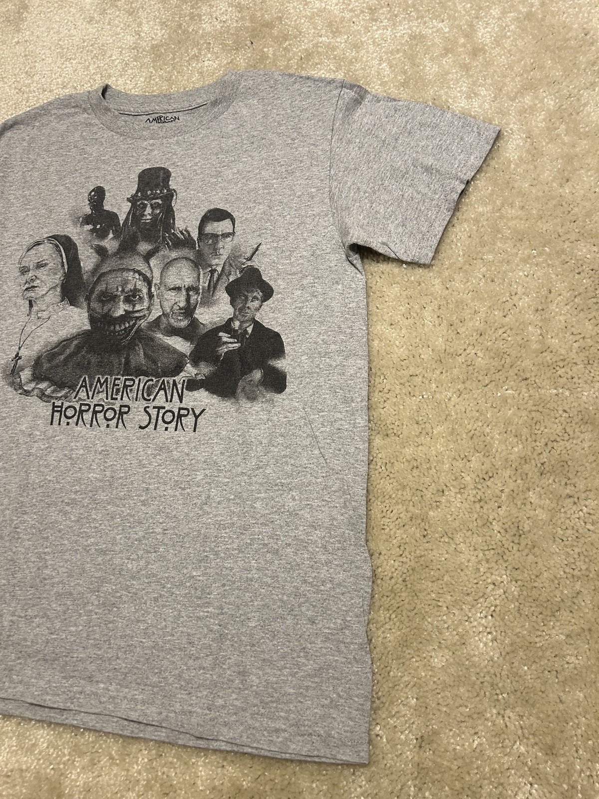 American Horror Story Shirt Mens Small TV Show Horror Villains Graphic Tee FX gallery