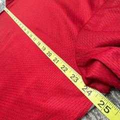 2000s Atlanta Falcons NFL Team Apparel XL Long Sleeve Shirt Red Kangaroo Pocket