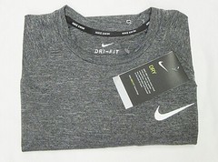 Nike Men’s Hydroguard Dri-FIT Stretch UPF 40+ Guard Swim Top Size M Gray NWT