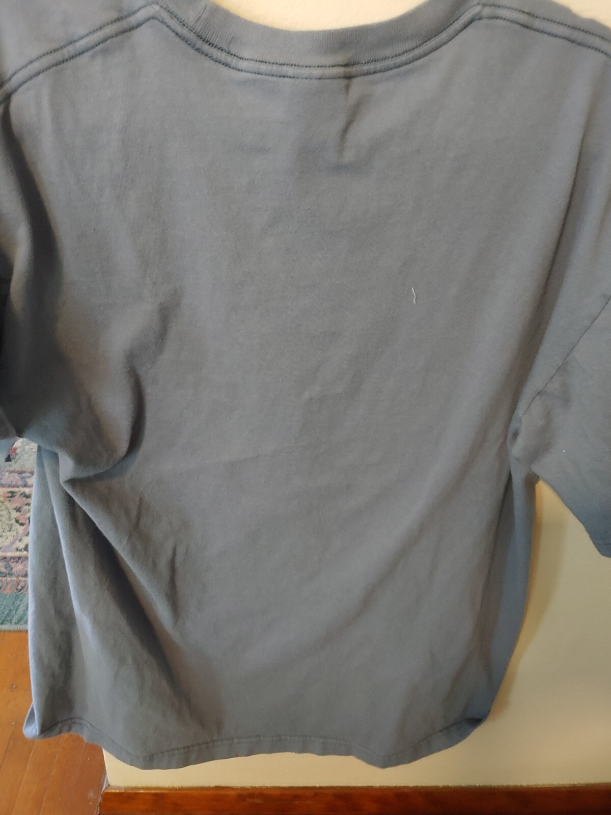 M & O Blue Fisherman T Shirt Sz L gallery
