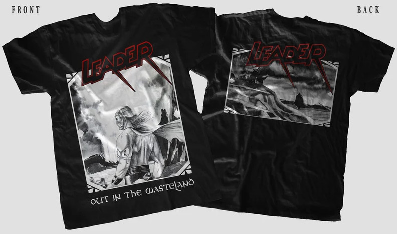 LEADER Out In The Wasteland Artwork Shirt – Unisex Print Tee – S,M,L,XL,2XL-5XL