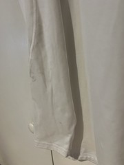 DSG Men’s Cold Weather Compression Crew Neck Top White Base Layer Size Large