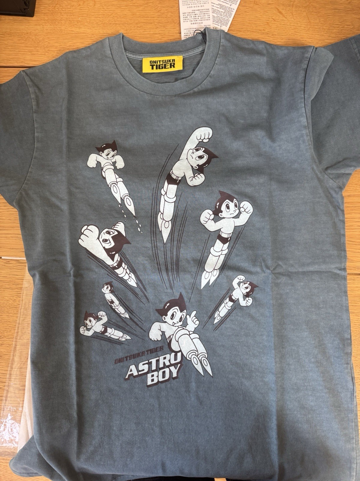 Astro Boy × ONITSUKA TIGER WASHED GRAPHIC T-Shirts BLUE Japan New gallery