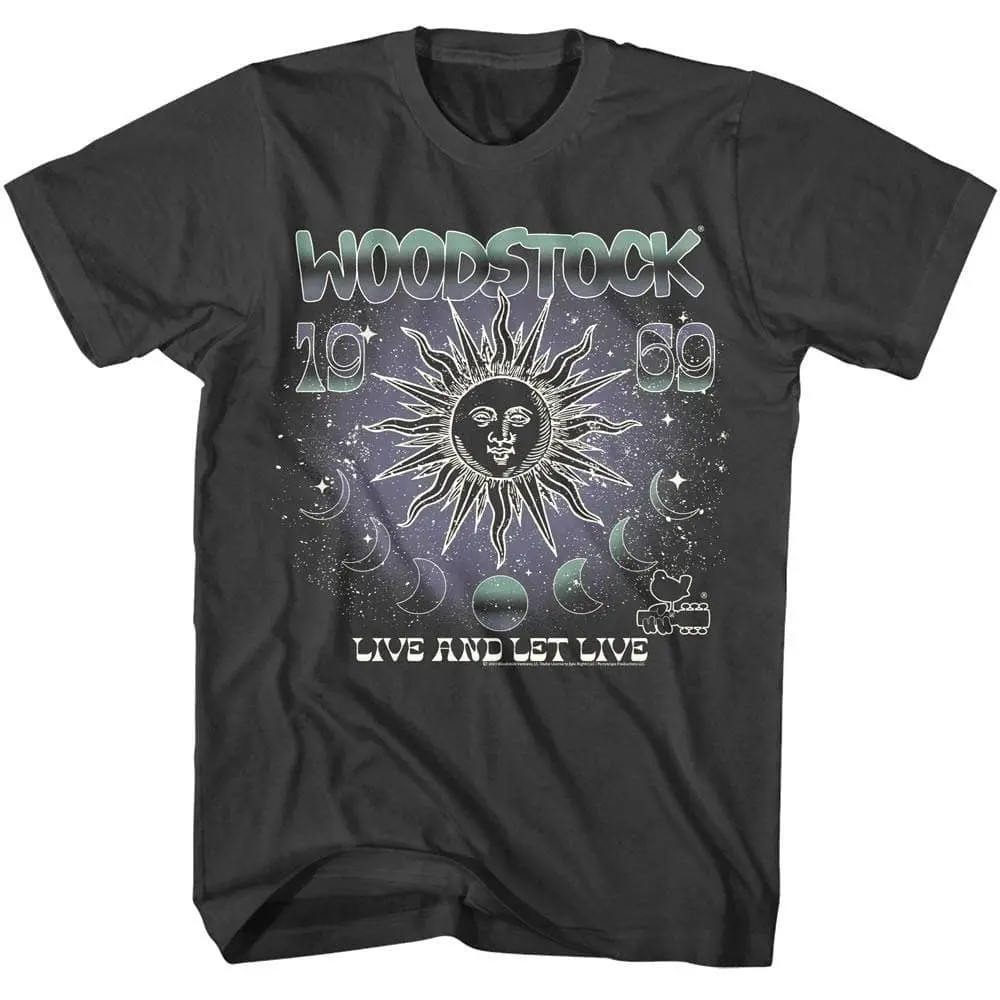 Woodstock Sun and Moon Phase Men's T-Shirt gallery