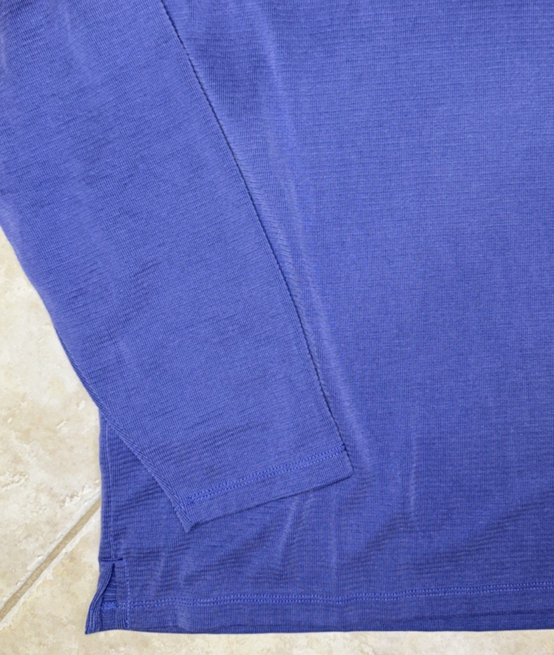 Tommy Bahama Coastal Crest Tee Crew Neck L/S Mens 3XLB UPF 30 Ultramarine NWT gallery