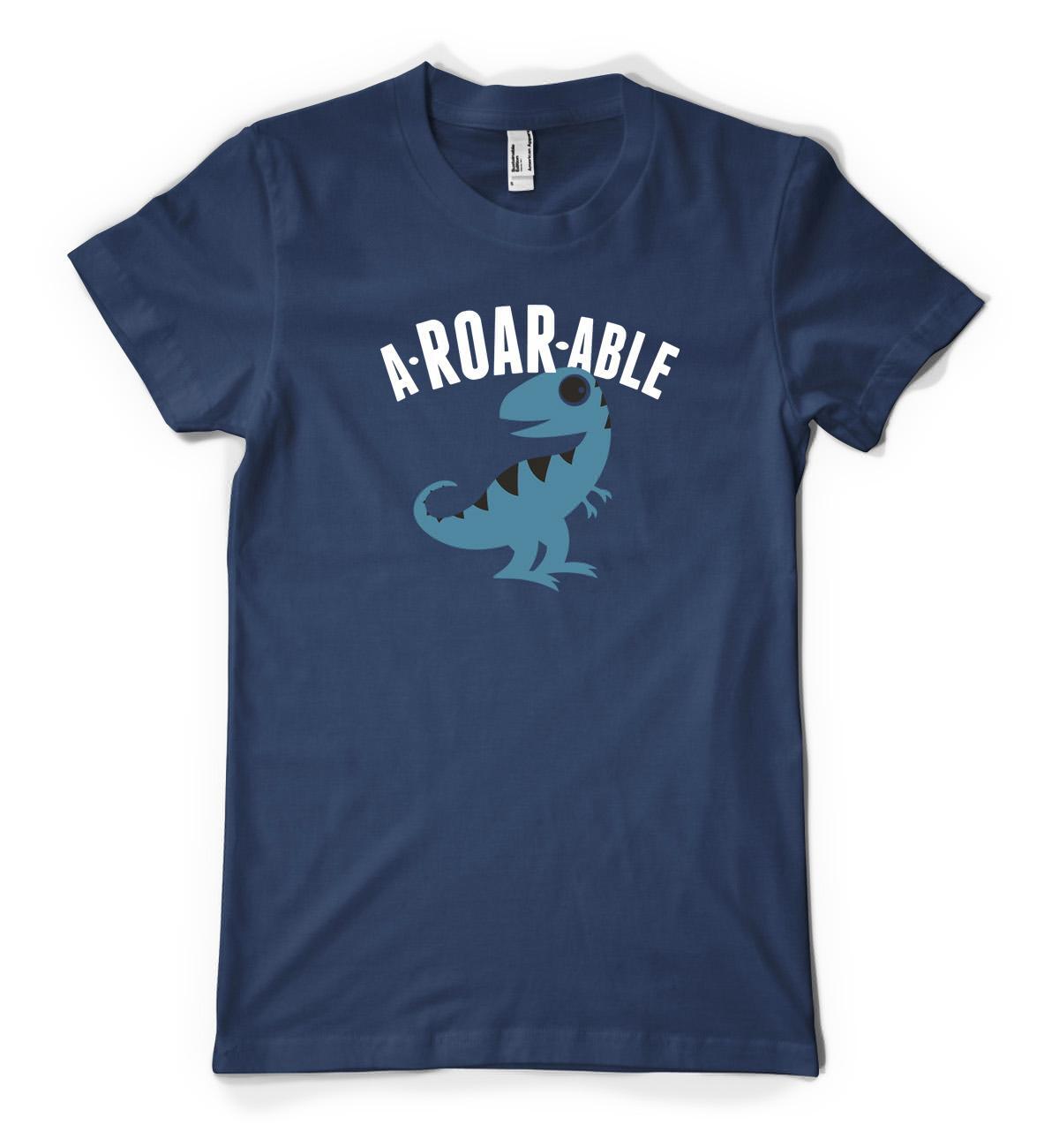 Aroarable Velociraptor Dinosaur Adorable Cute Personalised Unisex Adult T Shirt gallery